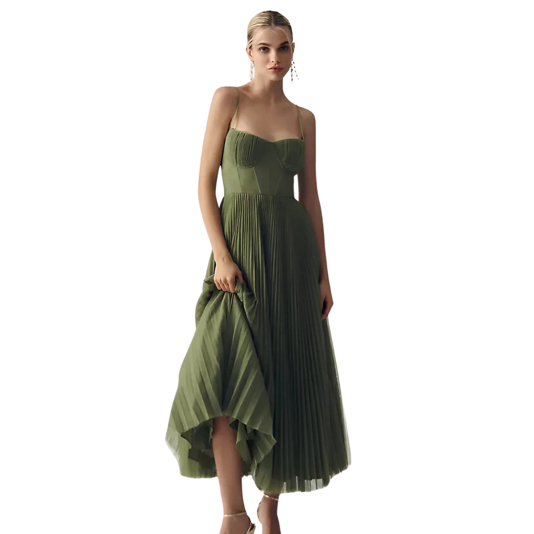 Clara™ - Vestido Plisado