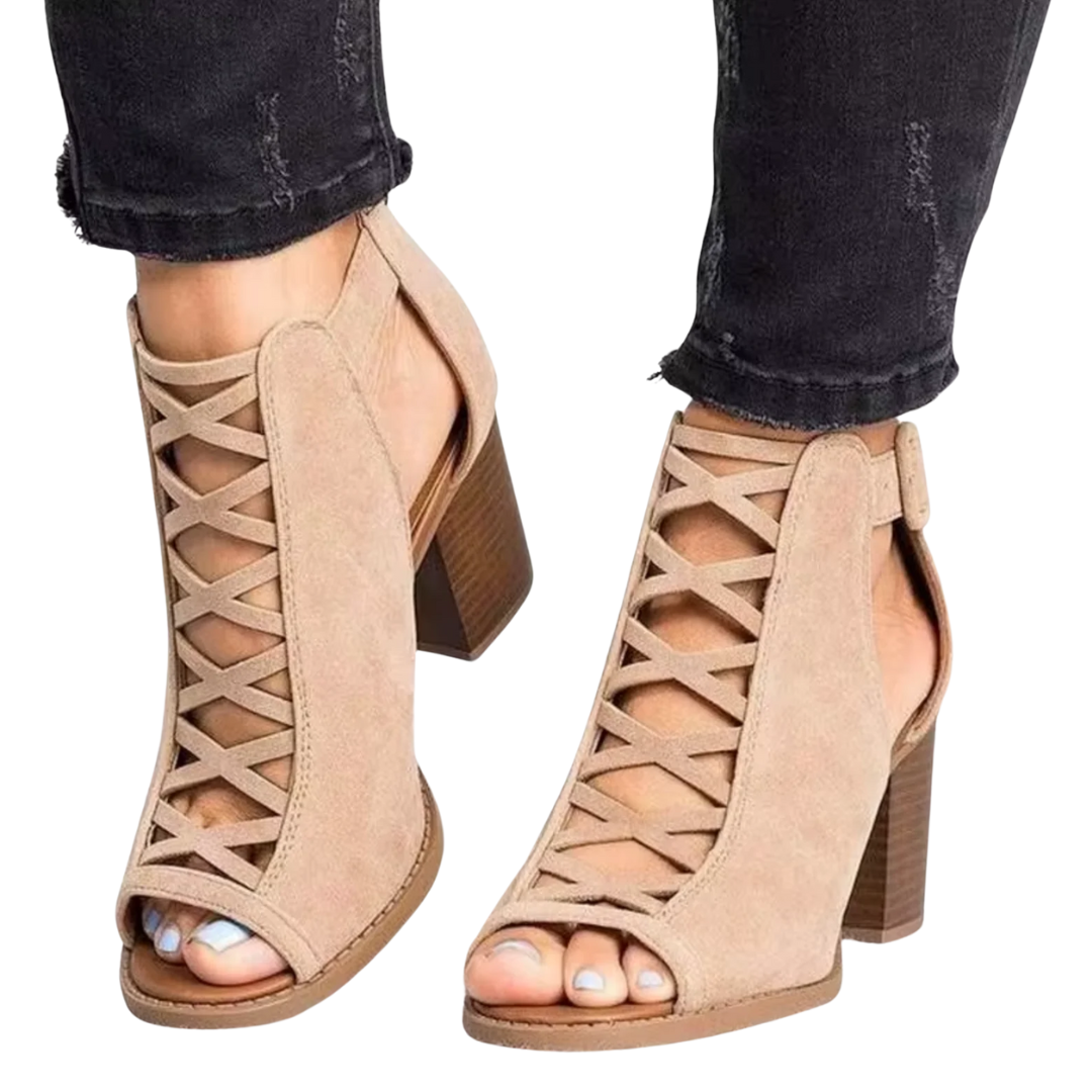 Fiora™ - Elegantes sandalias con cordones