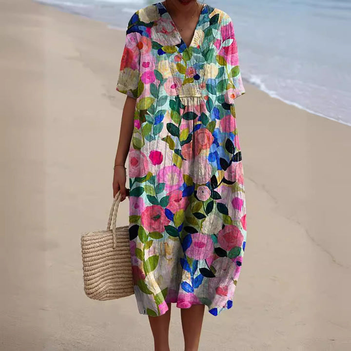 Alicia™ - Vestido Flores